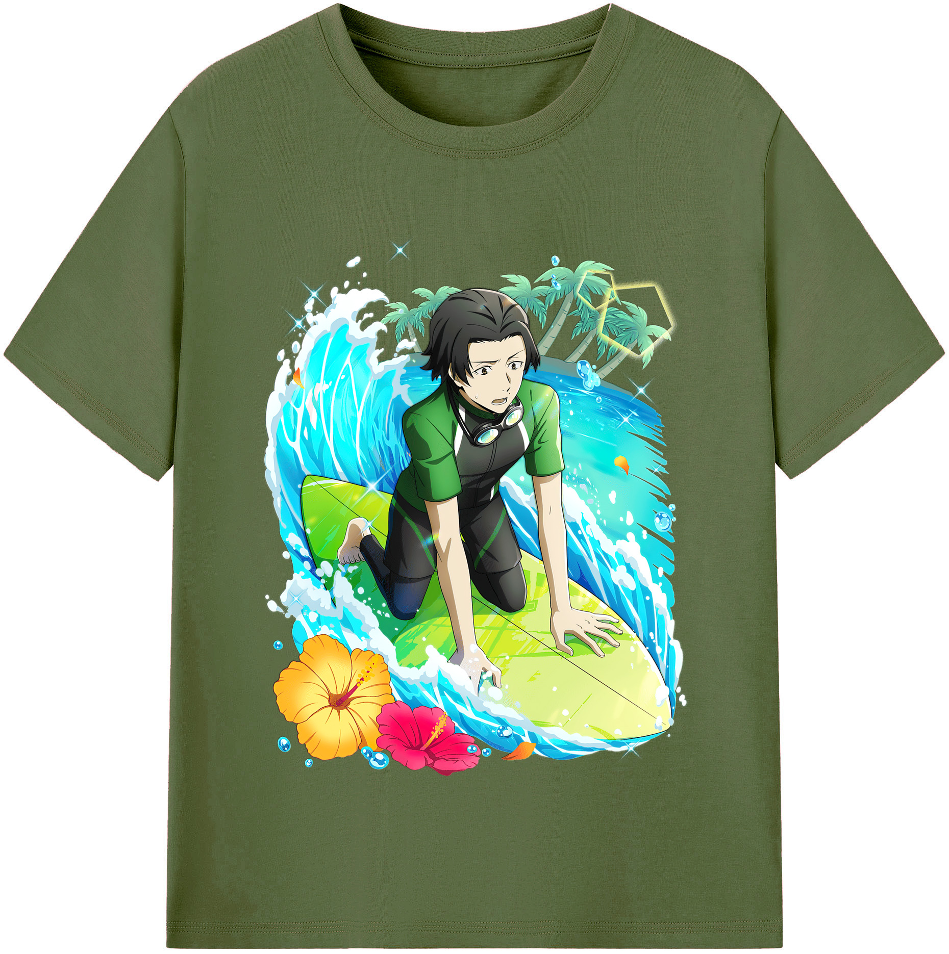 （画像用） 文豪ストレイドッグス Bungo Stray Dogs 綿100％半袖Tシャツ（フロントプリント）
